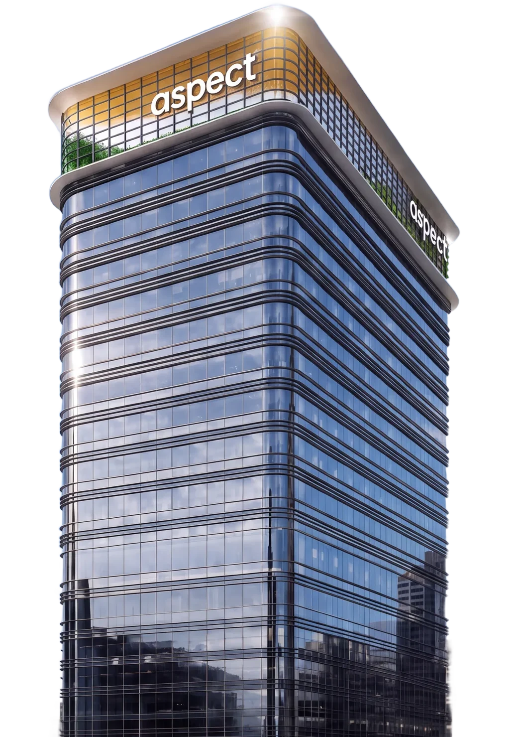 Aspect Global, Mumbai — unitized glazing and BR6 façade by Skywall