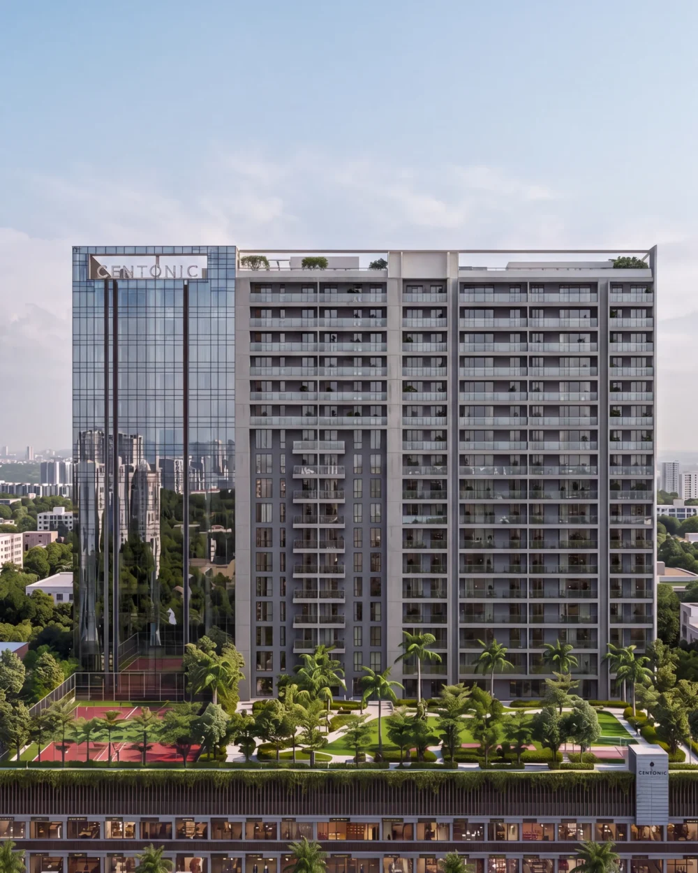Centonic Metro Group — façade by Skywall, Navi Mumbai