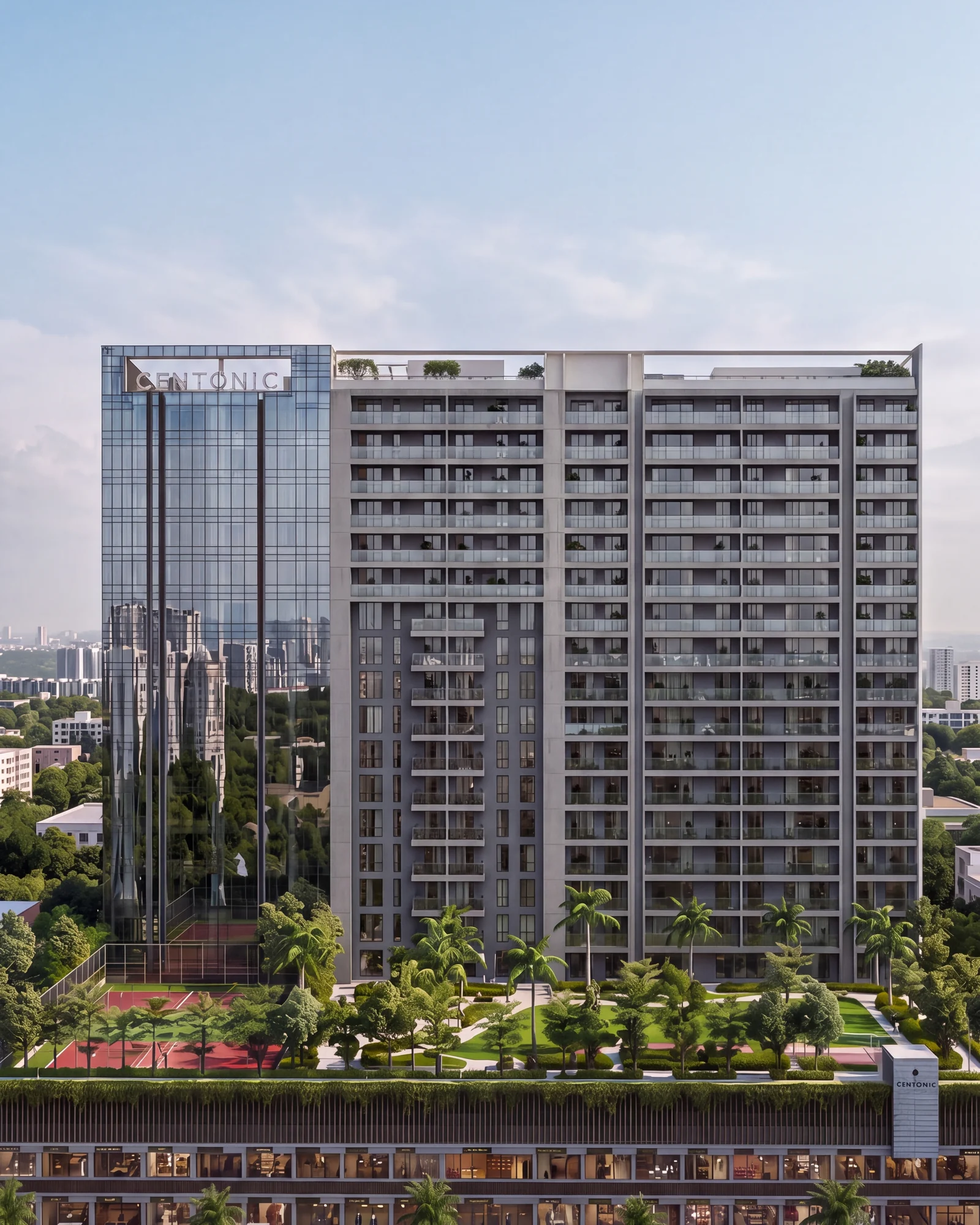 Centonic Metro Group — façade by Skywall, Navi Mumbai
