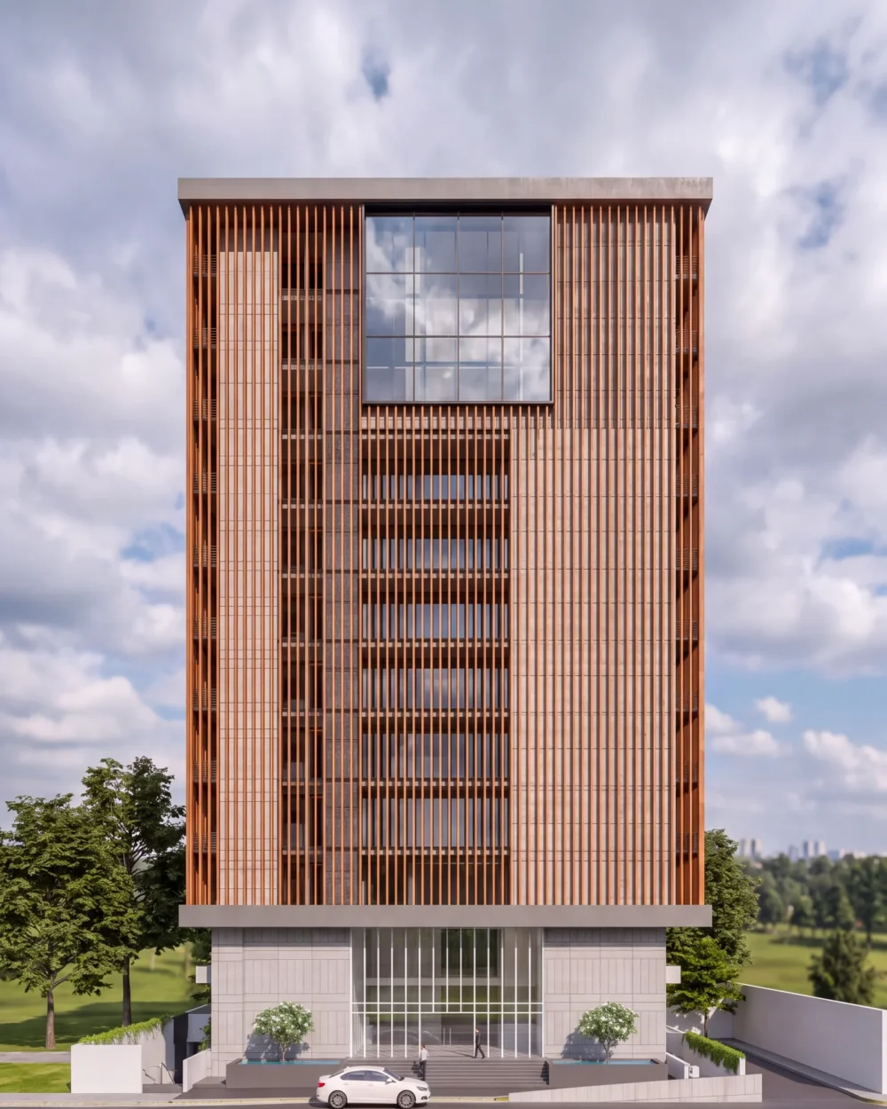 Solar Industries HQ — façade by Skywall, Nagpur