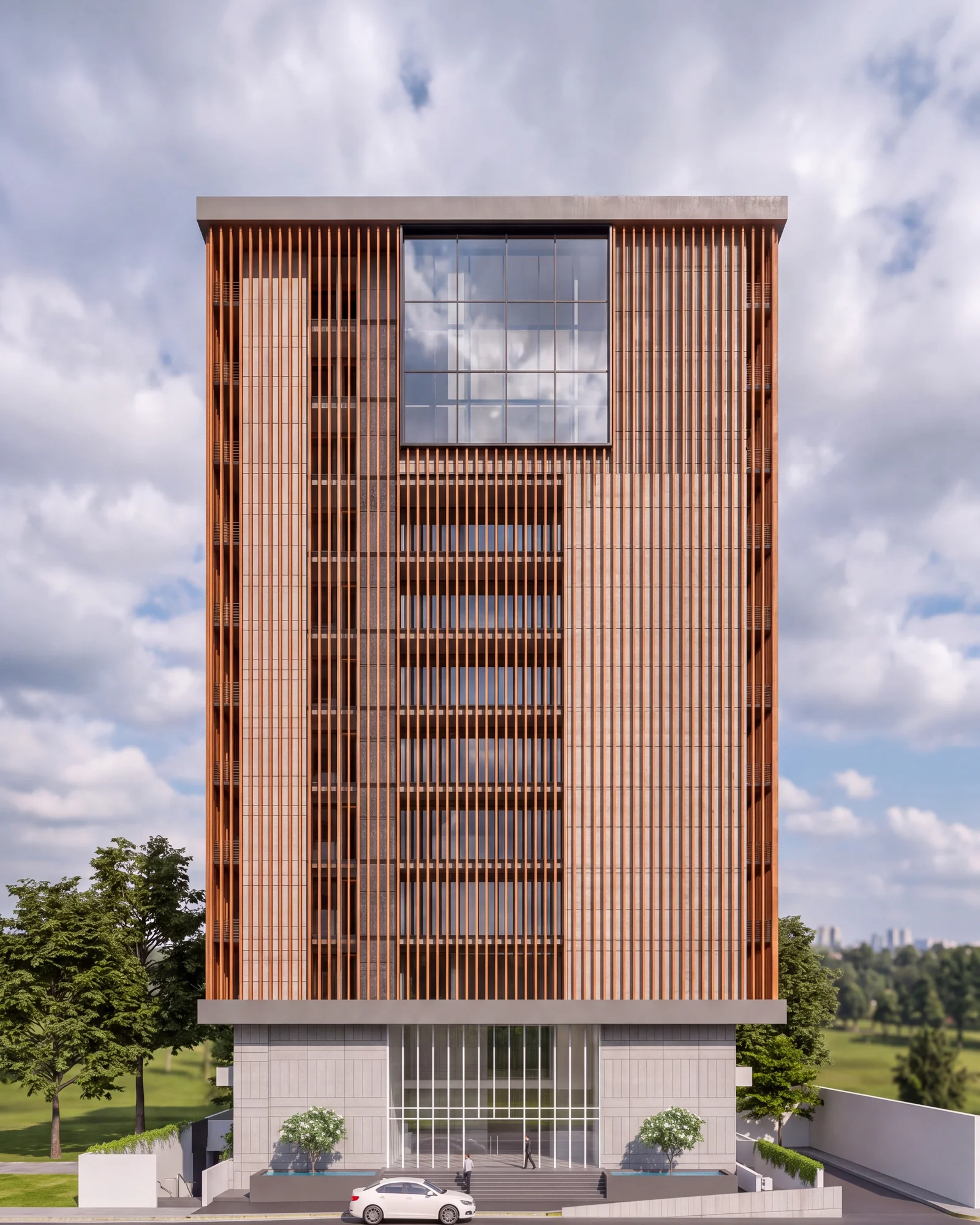 Solar Industries HQ — façade by Skywall, Nagpur